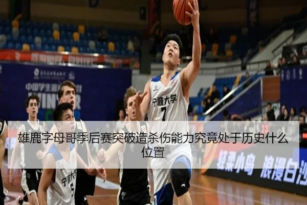 雄鹿字母哥季后赛突破造杀伤能力究竟处于历史什么位置